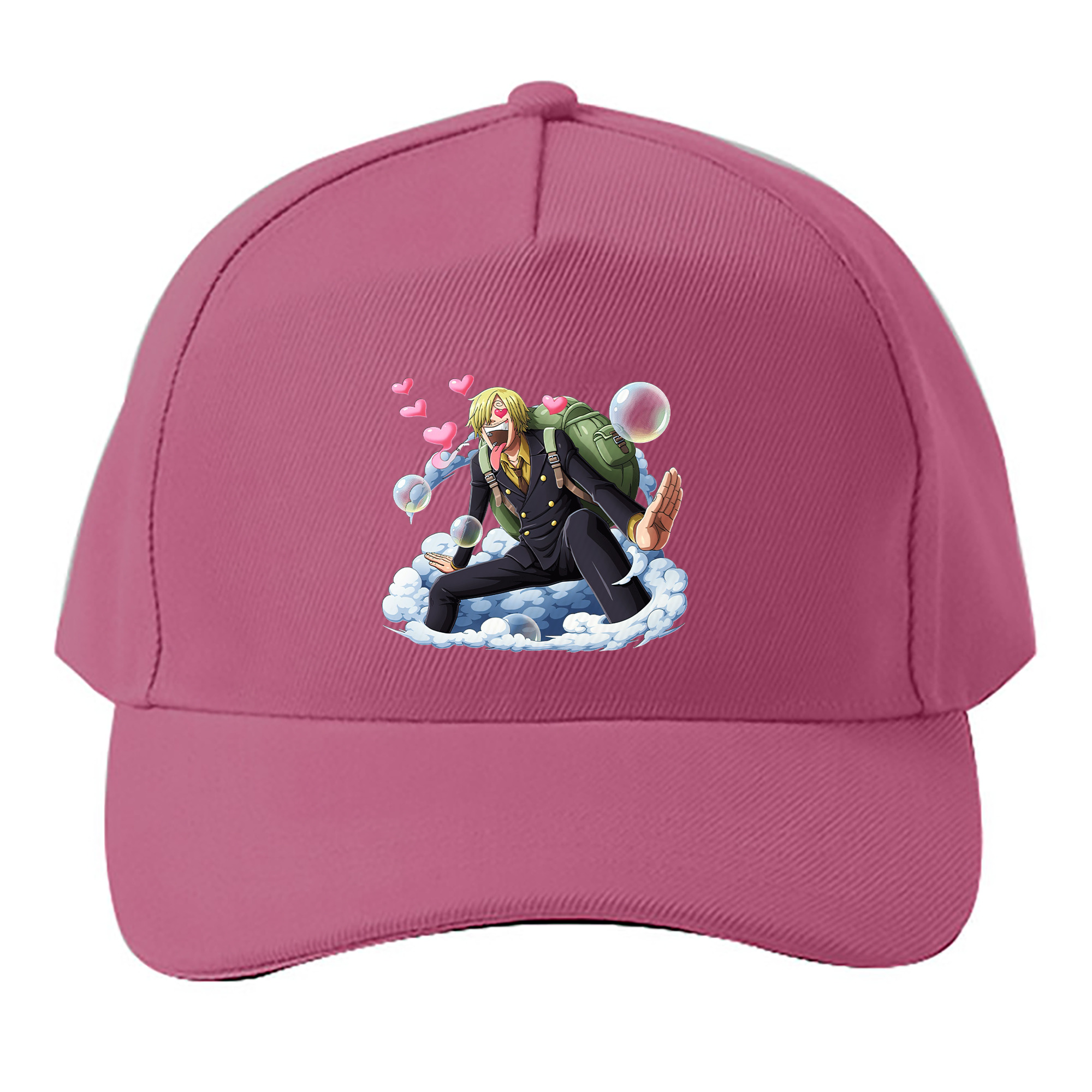 （画像用） ワンピース サンジ ONE PIECE Sanji ベースボールキャップ 綿100％ 男女兼用 帽子 スポーツ